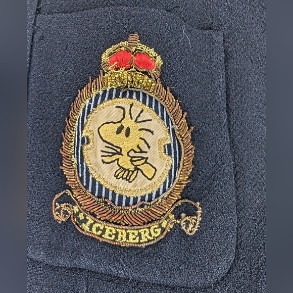 Iceberg Jackets & Blazers - Iceberg Italian PEANUTS Rare Vintage WOODSTOCK Blazer Jacket